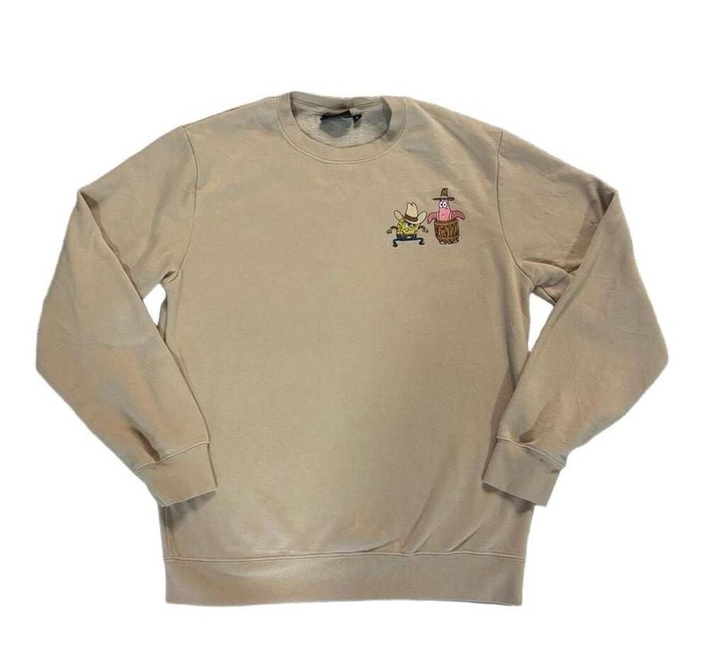 Nickelodeon Spongebob Squarepants In The West Sweatshirt Size M